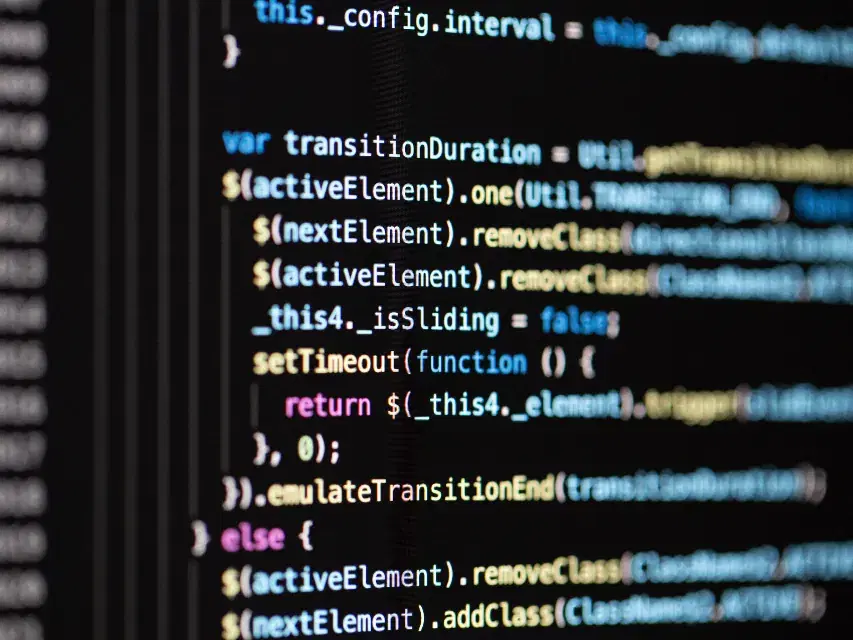 Editor de código con un proyecto web abierto